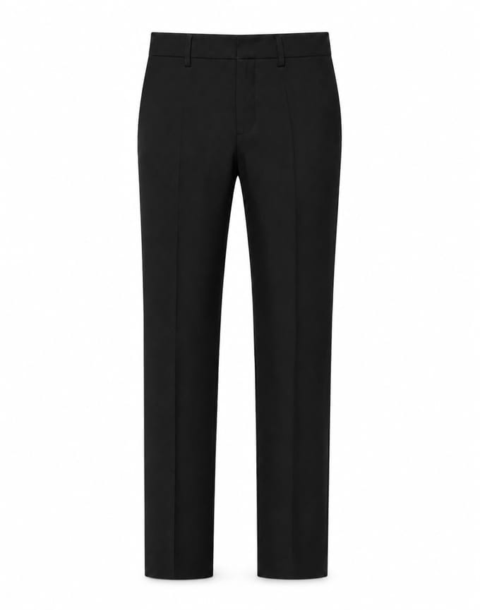 Broek Met Rechte Pasvorm