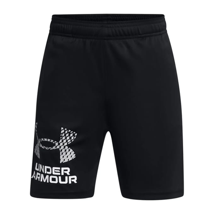 Under Armour UA Tech Logo Shorts Jongens Sportbroek - Zwart