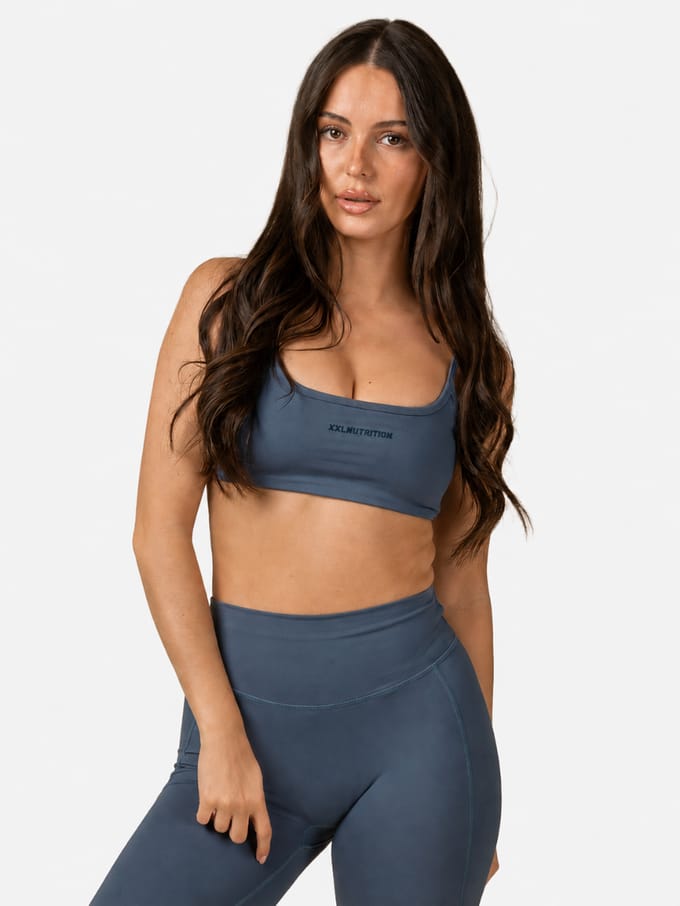 XXL Sportswear Soft Balance Bra - Blue Blauw M