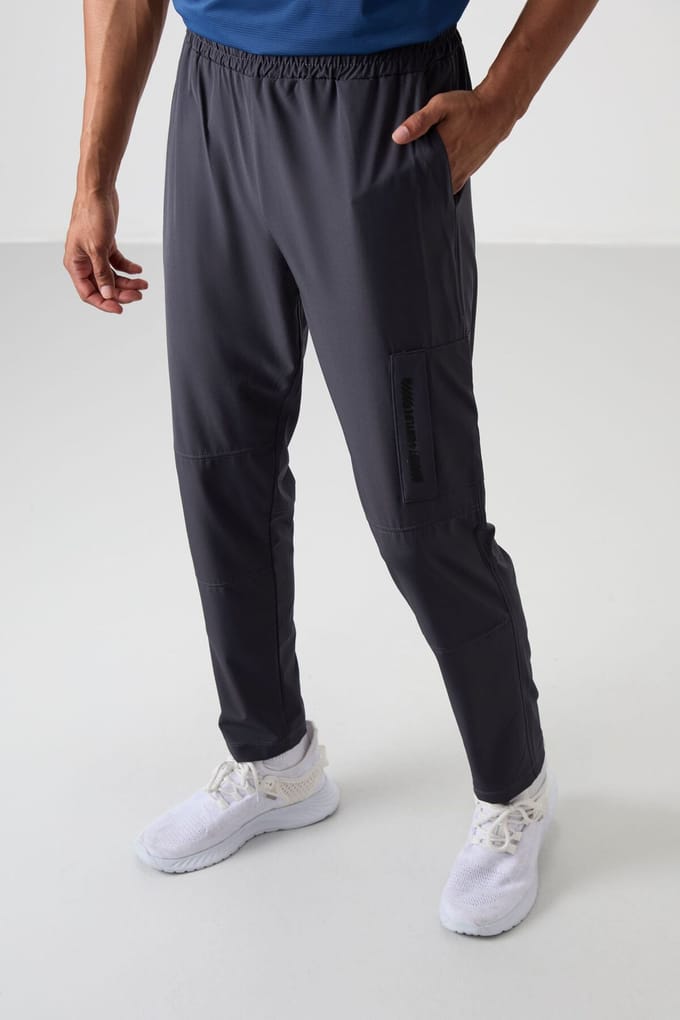 Heren Effen Sweatpants met Elastische Tailleband
