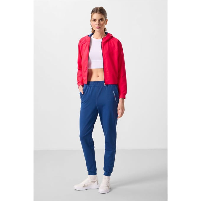 Overmaatse Hoodie Met Rits En Broek Set
