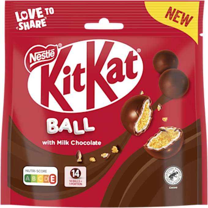 Kitkat balls melk