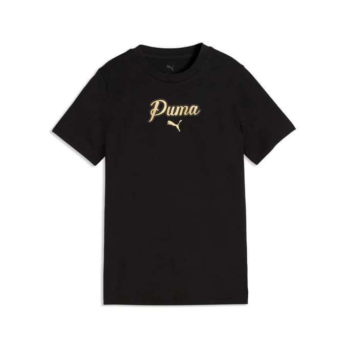 T-shirt meisje Puma Script Graphic