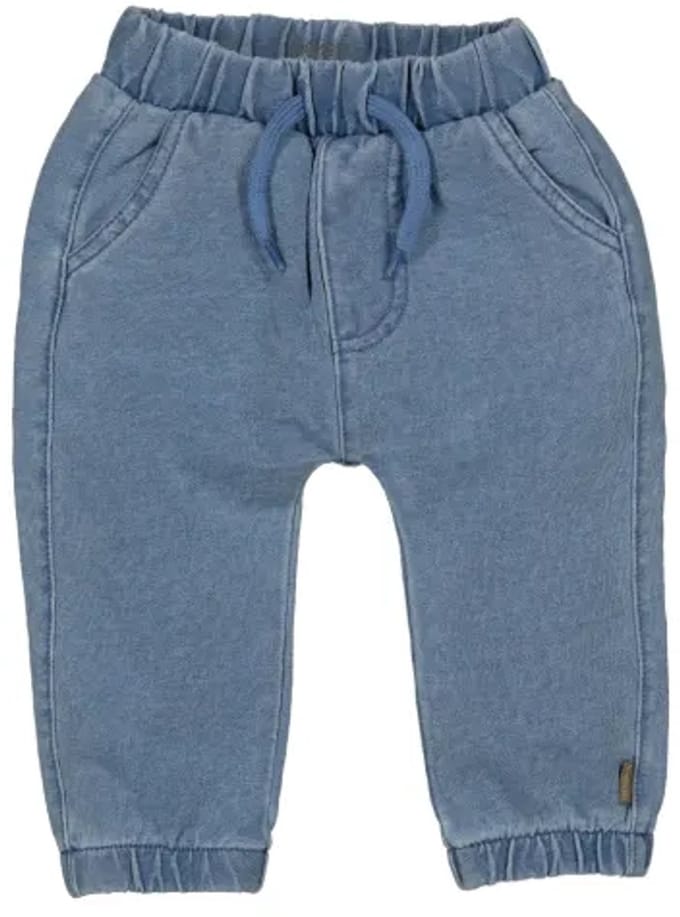 B.E.S.S. Baby Broek Jog Denim Light Stone Wash maat 80