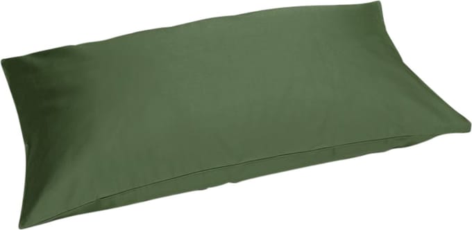 Yumeko kussensloop katoensatijn mid olive 40x80 - Bio, eco & fairtrade - 1 stuk