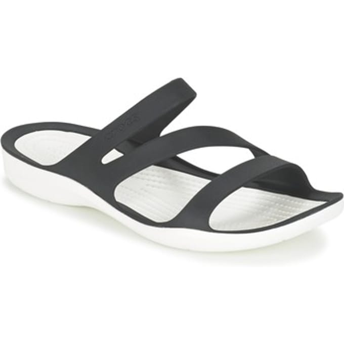 Crocs - Swiftwater Sandal Women - Dames Sandaal - 37 - 38 - Zwart