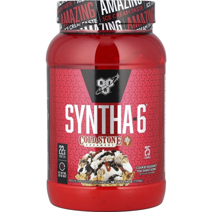 BSN, Syntha-6, Cold Stone Creamery, Cookies Don't You Want Some, 2,59 lb (1.17 kg)