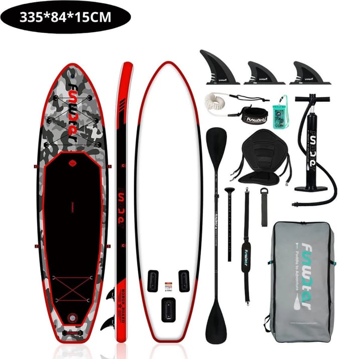 Livano Sup Board - Opblaasbaar - Supboard - Sup Boards - Paddle - Kayak - Inclusief Accessoires - 330cm
