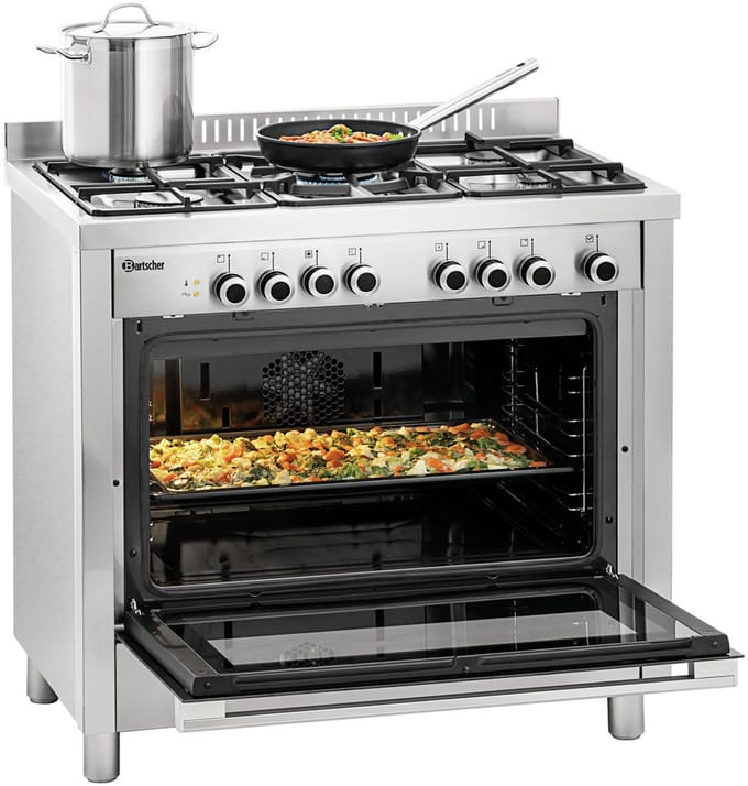 Bartscher Gasfornuis BGH 600 521 - 1519821 - Horeca & Professioneel