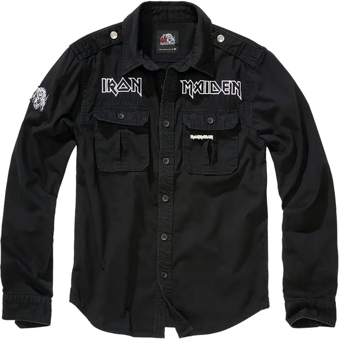 Shirt met lange mouwen Brandit Iron Maiden Vintage Eddy