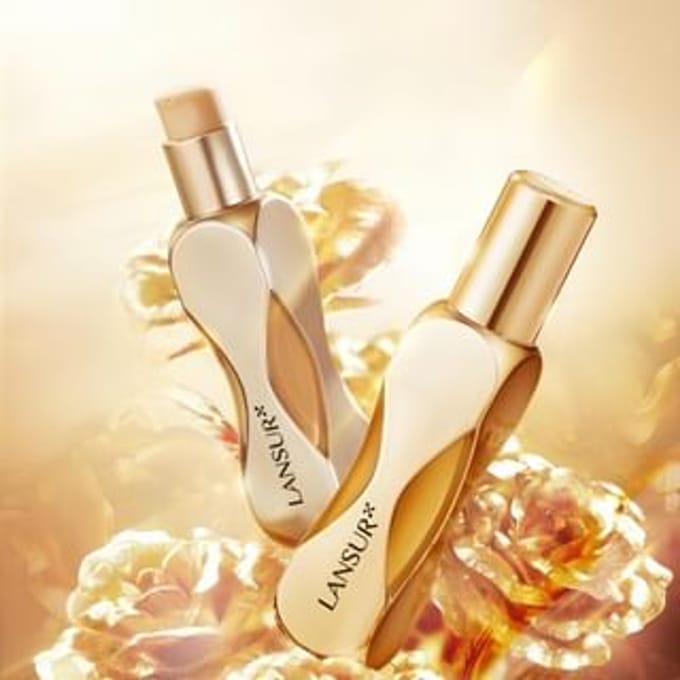 LANSUR - No-Move Mineral Essence Foundation For Oily Skin - 2 Shades M01# Ivory - 30ml