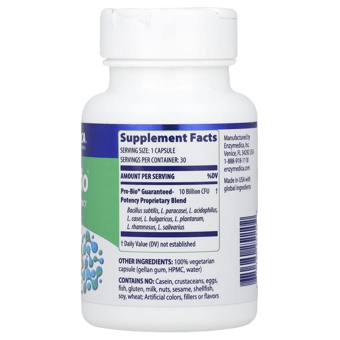 Pro-Bio - 30 capsules - biotica supplementen - Enzymedica