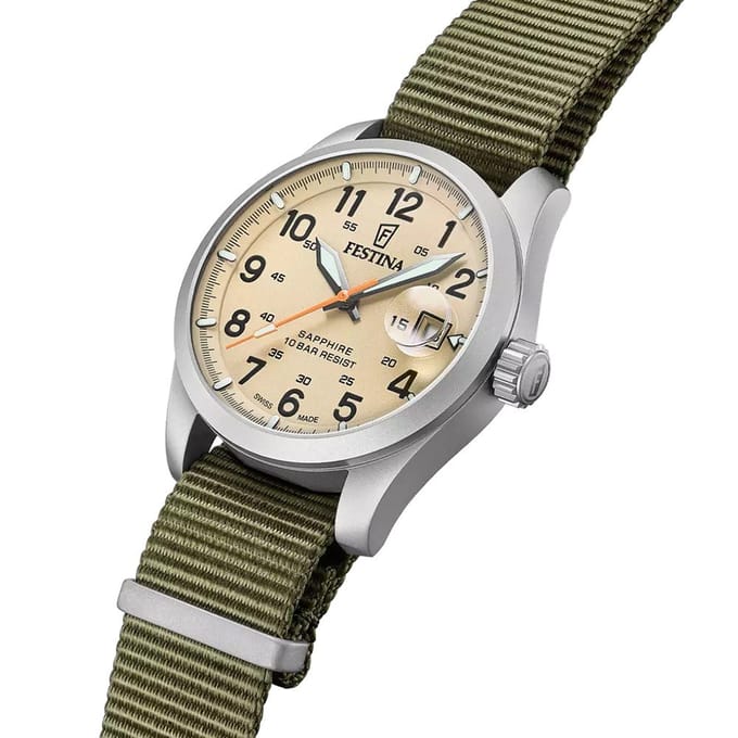 Festina Swiss Made F20082/1 Field Horloge