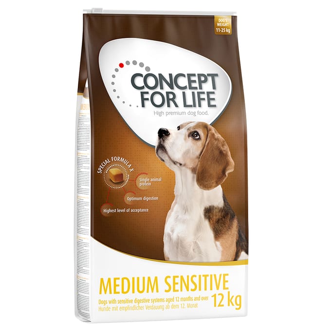 12kg Medium Sensitive Concept for Life Hondenvoer