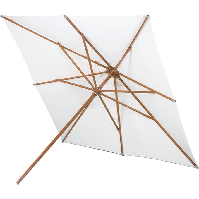 Skagerak by Fritz Hansen - Massina parasol - vierkant 300 x 300 cm - wit