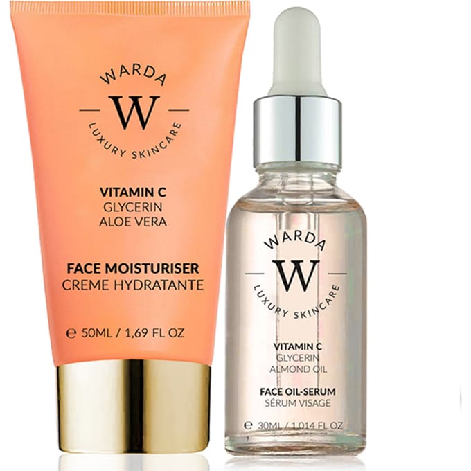 Skin Glow Boost Vitamine C Moisturiser 50m + Vitamine C Glow Boost Olie-Serum 30ml