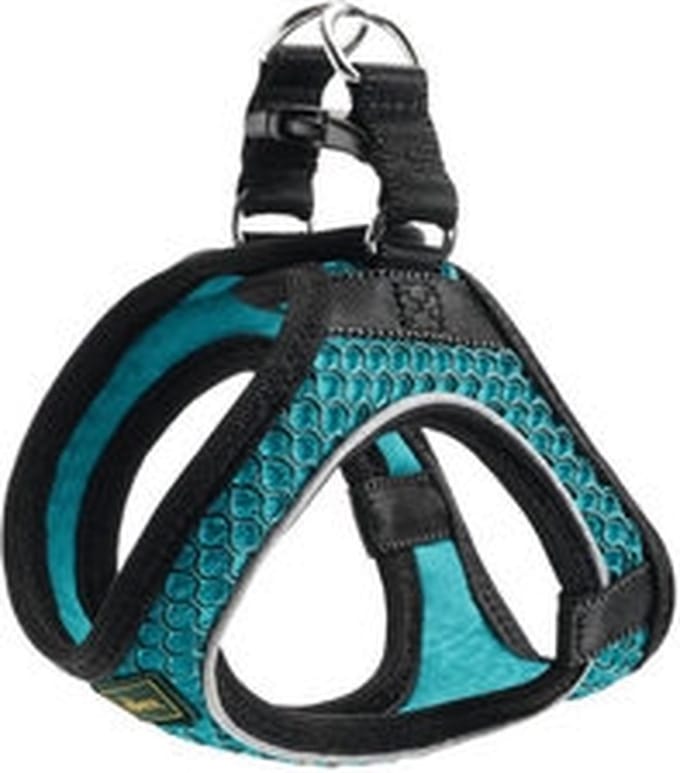 Hondentuigje Hunter Hilo-Comfort Turkoois Maat M/L (58-63 cm)