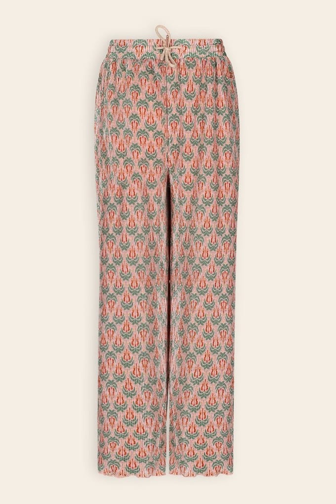 NONO - Sun Plissee Palmtree Palazzo - Sage Green - Maat 104
