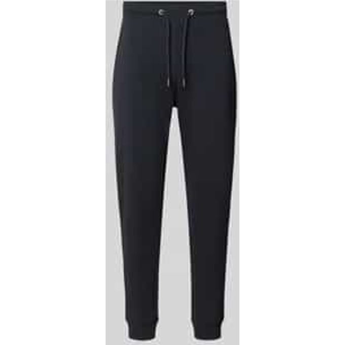 Sweatpants met elastische band en trekkoord