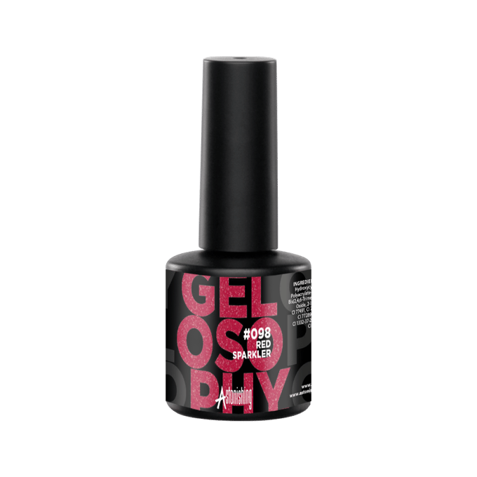 Astonishing Gelosophy #098 Red Sparkler 7ml