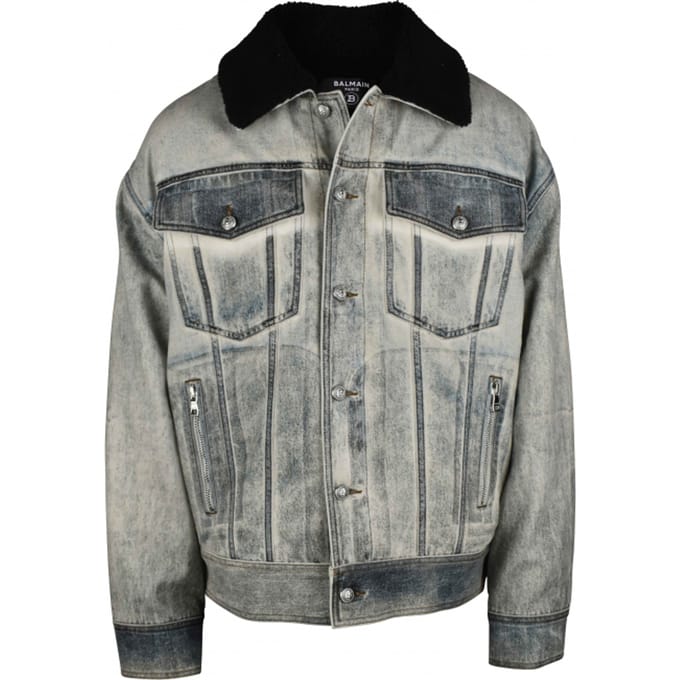 Balmain Spijkerjasje Blauw