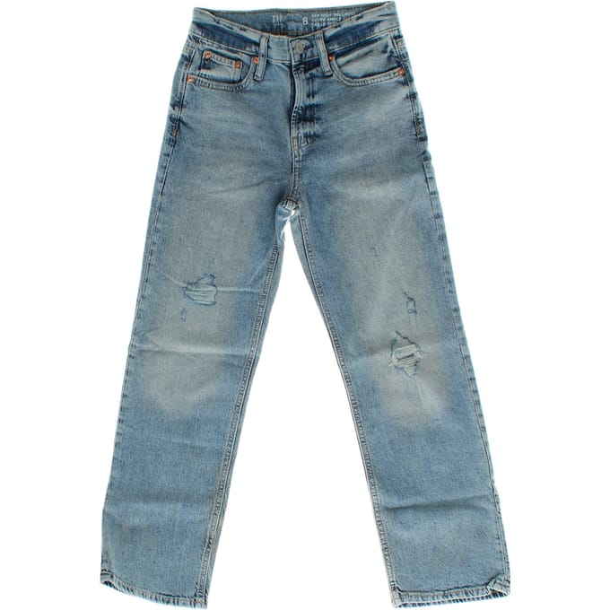 Retro rechte broek 454451 meisjes