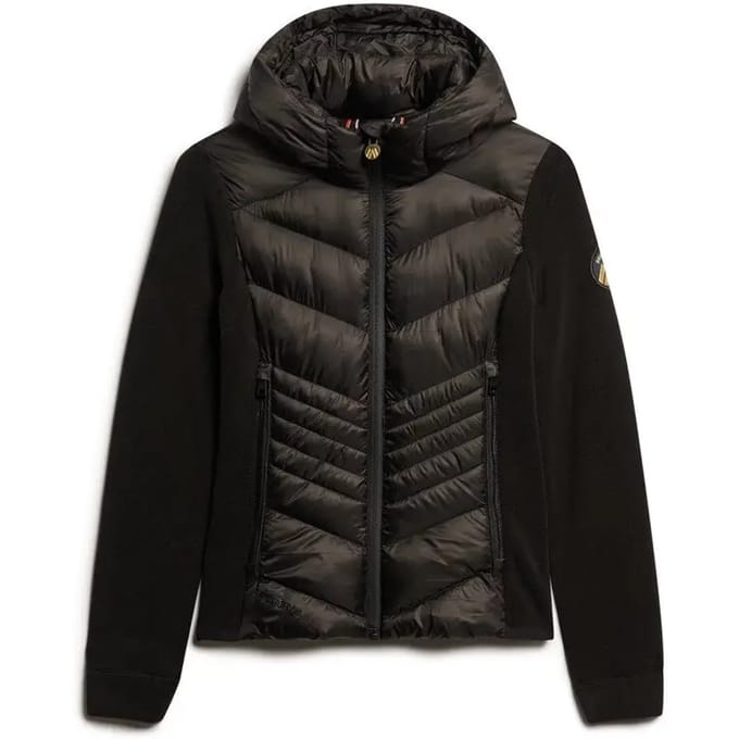 Superdry - Storm-fleecejack met capuchon - Dames - Gewatteerde jassen