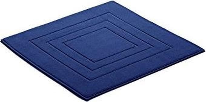 Vossen Bidetmat Feeling - Marine blau 60x60