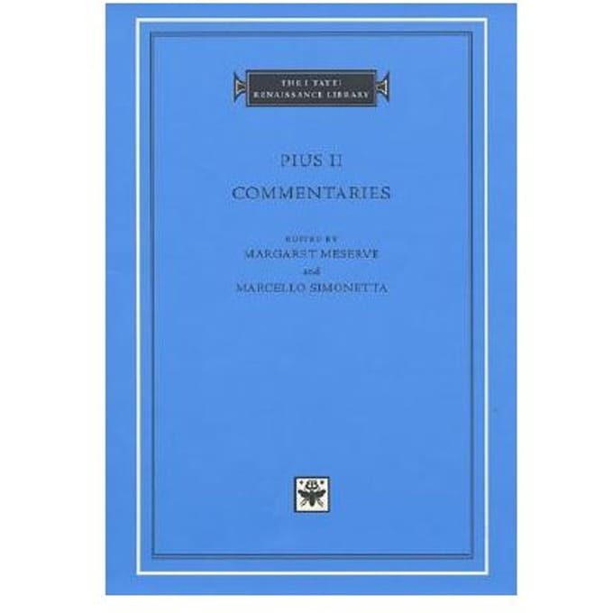 Commentaries - Pius II