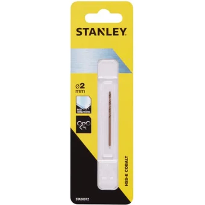 Stanley Hss-cobaltboor - Diam. 2mm
