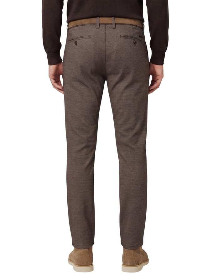 Alberto katoenen broek bruin