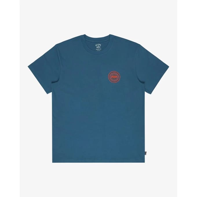 Billabong Re Issue T-shirt Met Korte Mouwen Blauw S Man