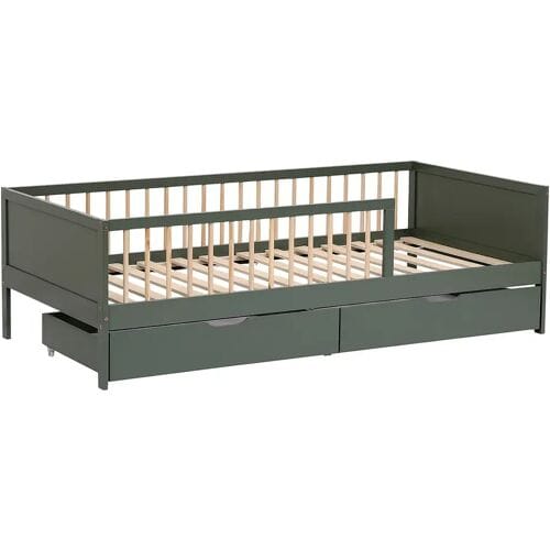 Happy Garden Kinderbed 190x90cm groen met laden ADAM