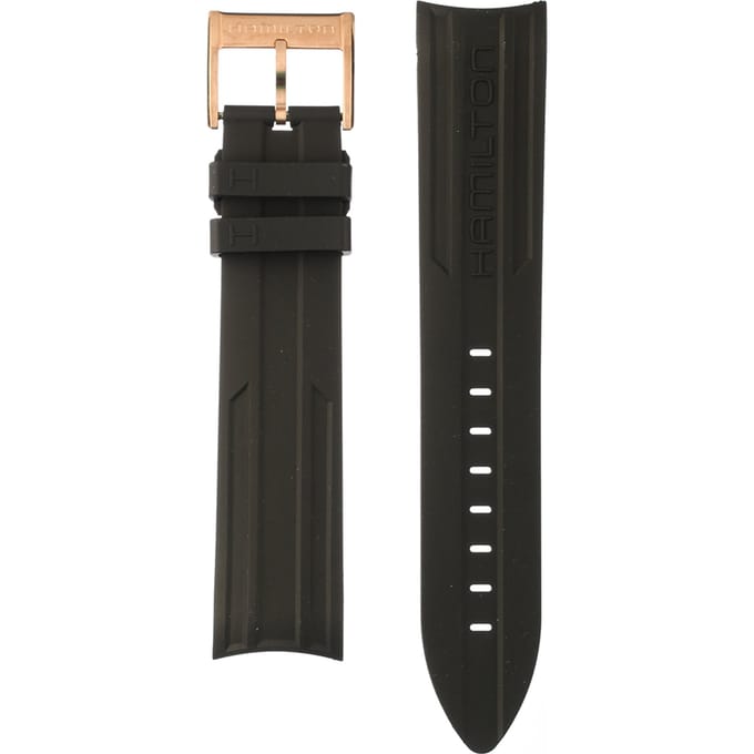 Hamilton Straps H691.775.108 Khaki Navy band