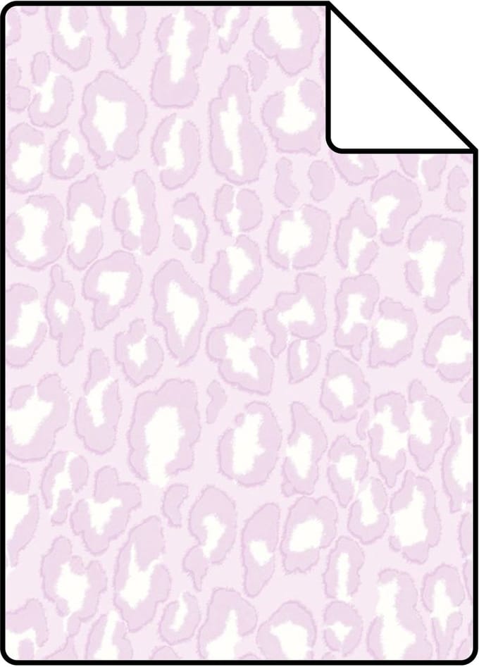 Proefstaal Origin Wallcoverings behang panters roze - 26,5 x 21 cm - 346813-S