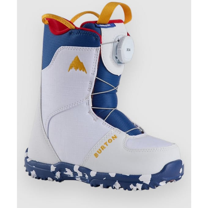 Burton Grom BOA 2027 Kids Snowboard Schoenen wit