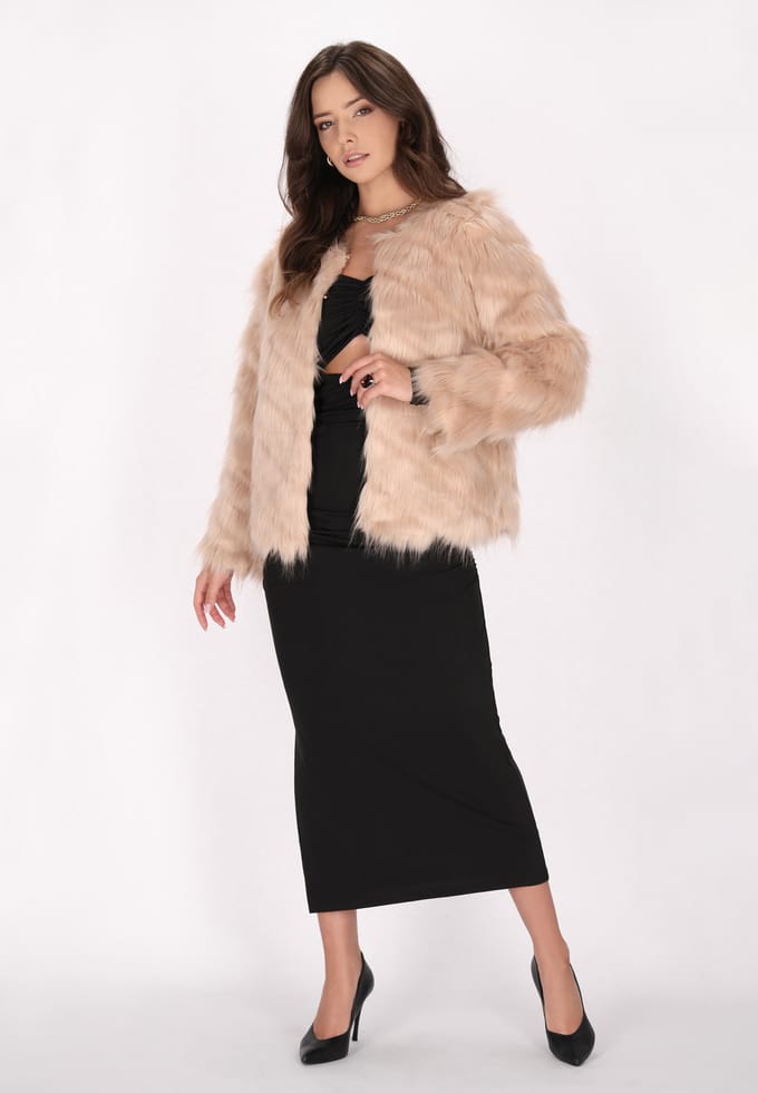 Faina Jas Dames lichtbeige
