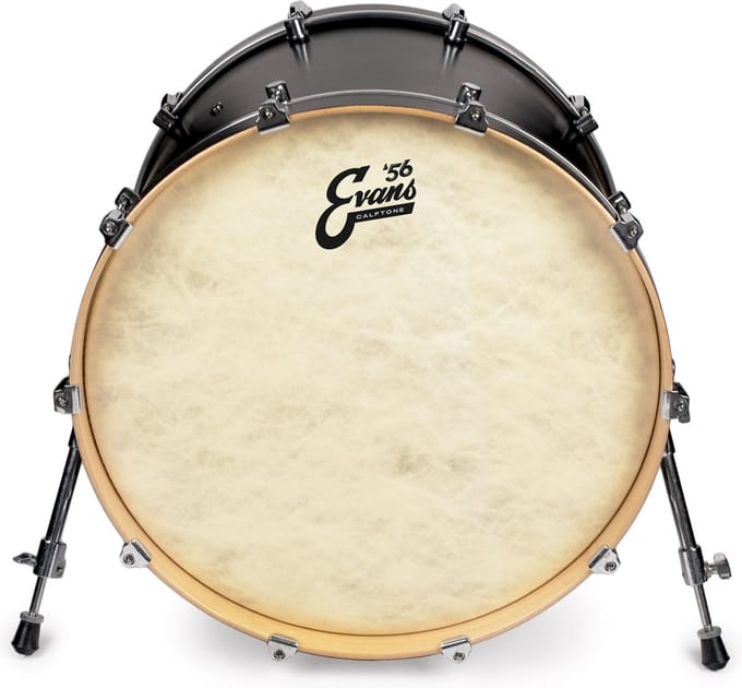 Evans EQ4 Calftone BD22GB4CT, 22", Bass Drum Batter - Bass drumvel