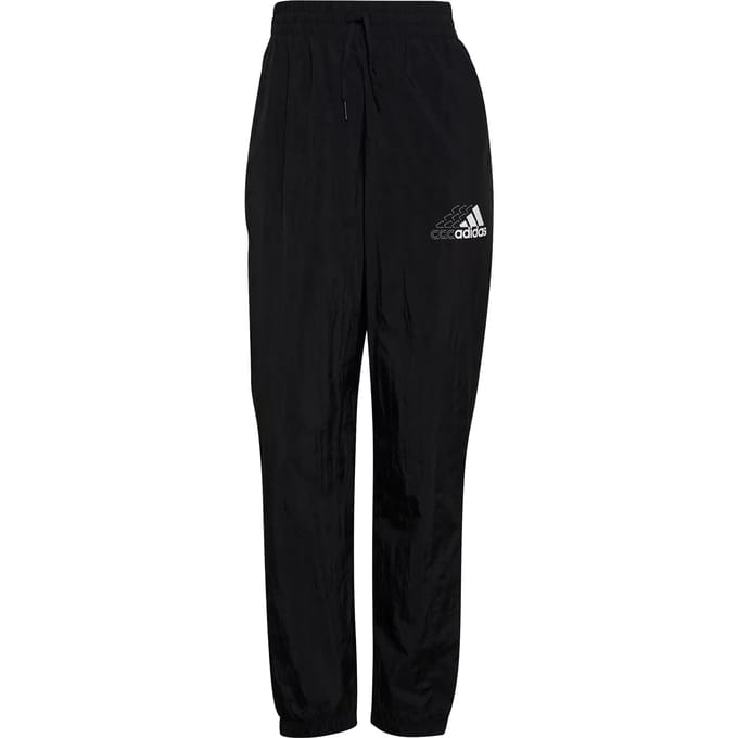 Damesbroek adidas Brand Love Repeat Logo High-Waist Woven