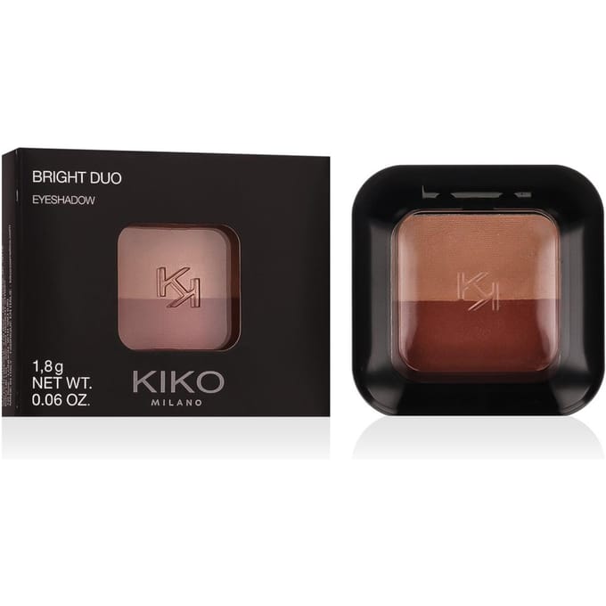 Fard à paupières Duo Lumineux KIKO MILANO (03 Pêche/Brique) 1,8 g