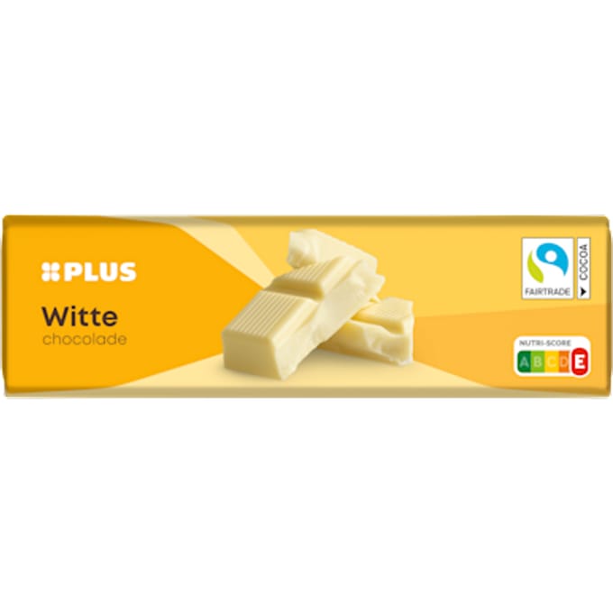Chocoladereep wit Fairtrade