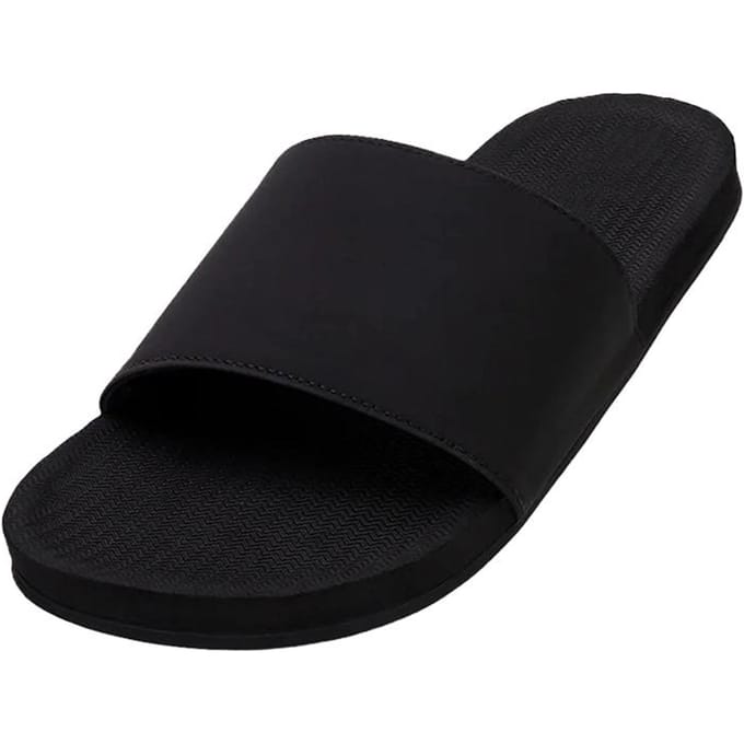Indosol Essential Slide   Zwarte Pantoffel Essential Slide - Black (W6-7) black