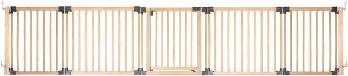 Flexibel Houten Kinderhek Veiligheid voor Kinderen en Baby's tot 376cm Breed
