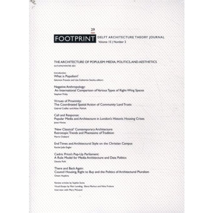 The Architecture Of Populism - Footprint Journal