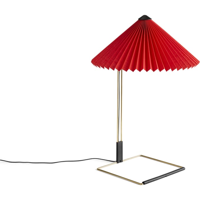 HAY - Matin Tafellamp - bright red - HAYMatinMirror - L