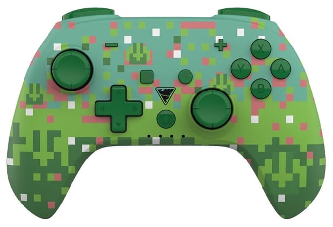 DragonShock - PopTop Compacte Bluetooth Draadloze Controller Groen Kubus voor Switch en Switch OLED