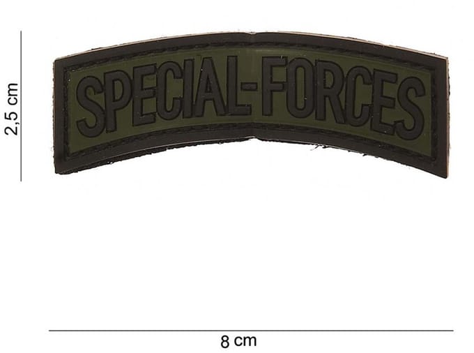 101 Inc Embleem 3D Pvc Special Forces  11162