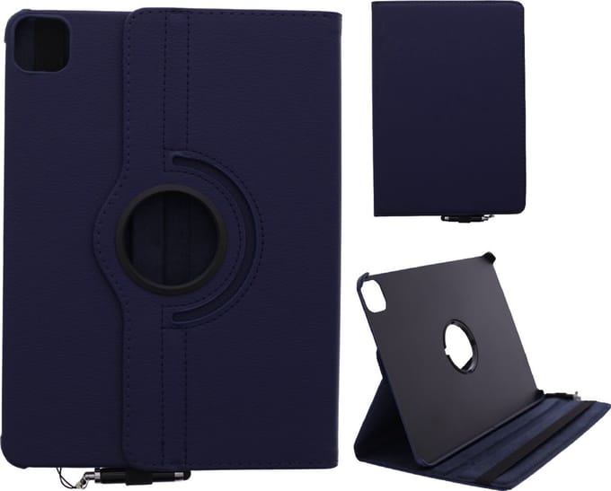LuxeBass Apple iPad Pro 11 2020 / 2018 Smart Keyboard Case Bluetooth Toetsenbord Hoesje - Donkerblauw