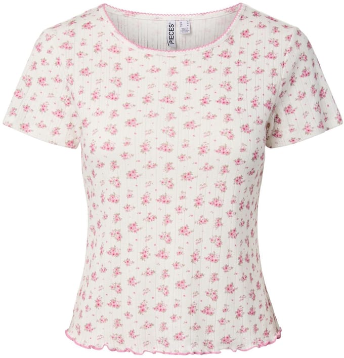 Pieces T-shirt PCMYA POINTELLE