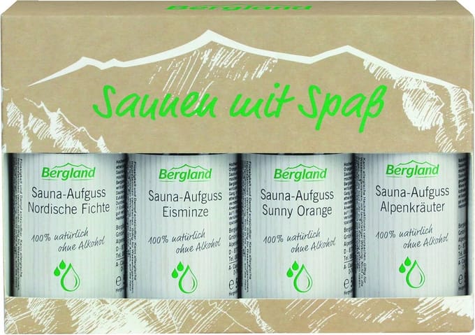 Infusieset voor Sauna - 4 x 50 ml - Aromatische Sauna-ervaring